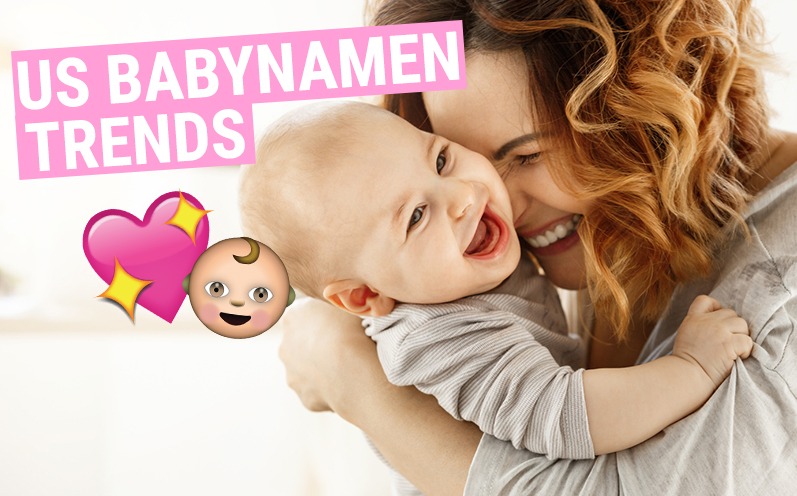 Die beliebtesten Babynamen aus der USA