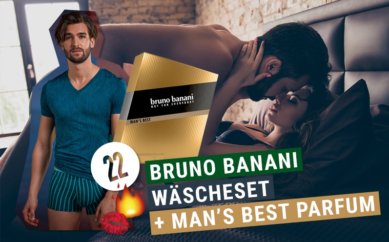 Bruno Banani Wäscheset + Men's Best Parfum