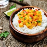 Schnelles Süßkartoffel Curry ohne Fleisch