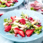 Herzhafter Spargel-Erdbeer-Salat