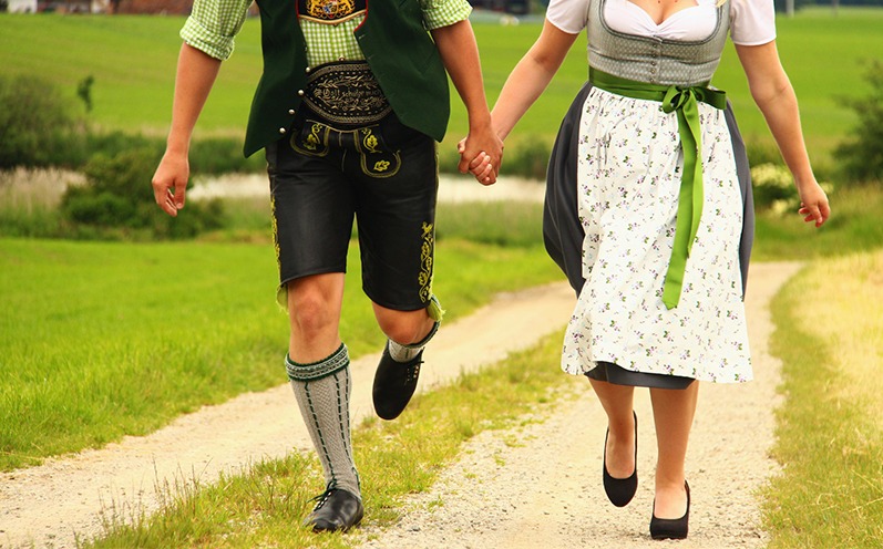 Traditionelle Tracht in Bayern