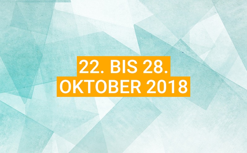 Dein Wochenhoroskop: 22. bis 28. Oktober 2018