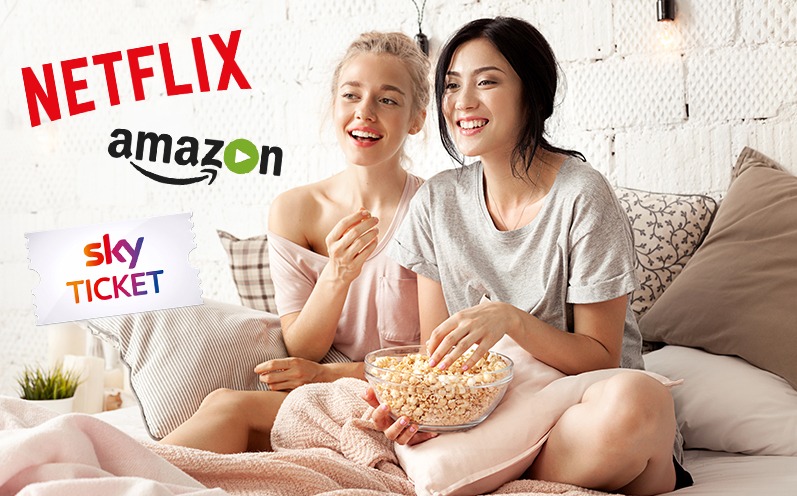 Streaming Vergleich: Netflix, Amazon Prime oder Sky?