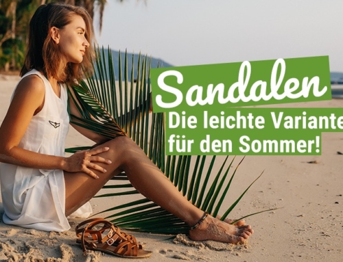 Sandalen: Die sommerlich leichte Variante