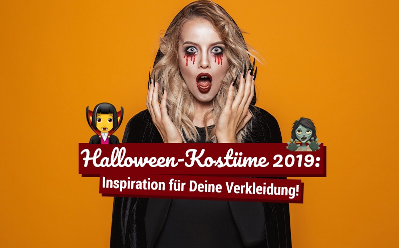 Halloween-Kostüme 2019: Inspiration für Deine Verkleidung!