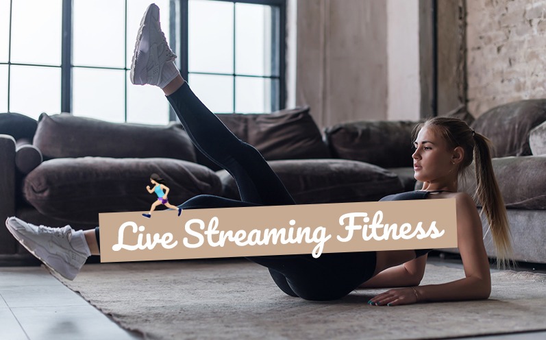 Fitness für zu Hause mit Live Streaming Fitness